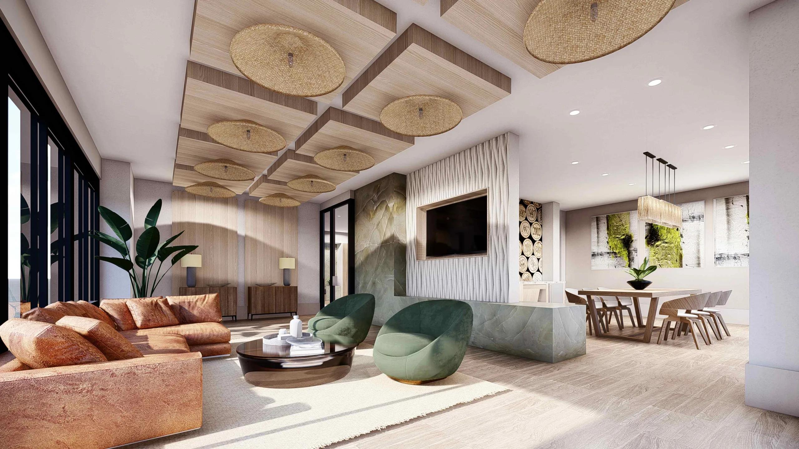 The Revio private party lounge